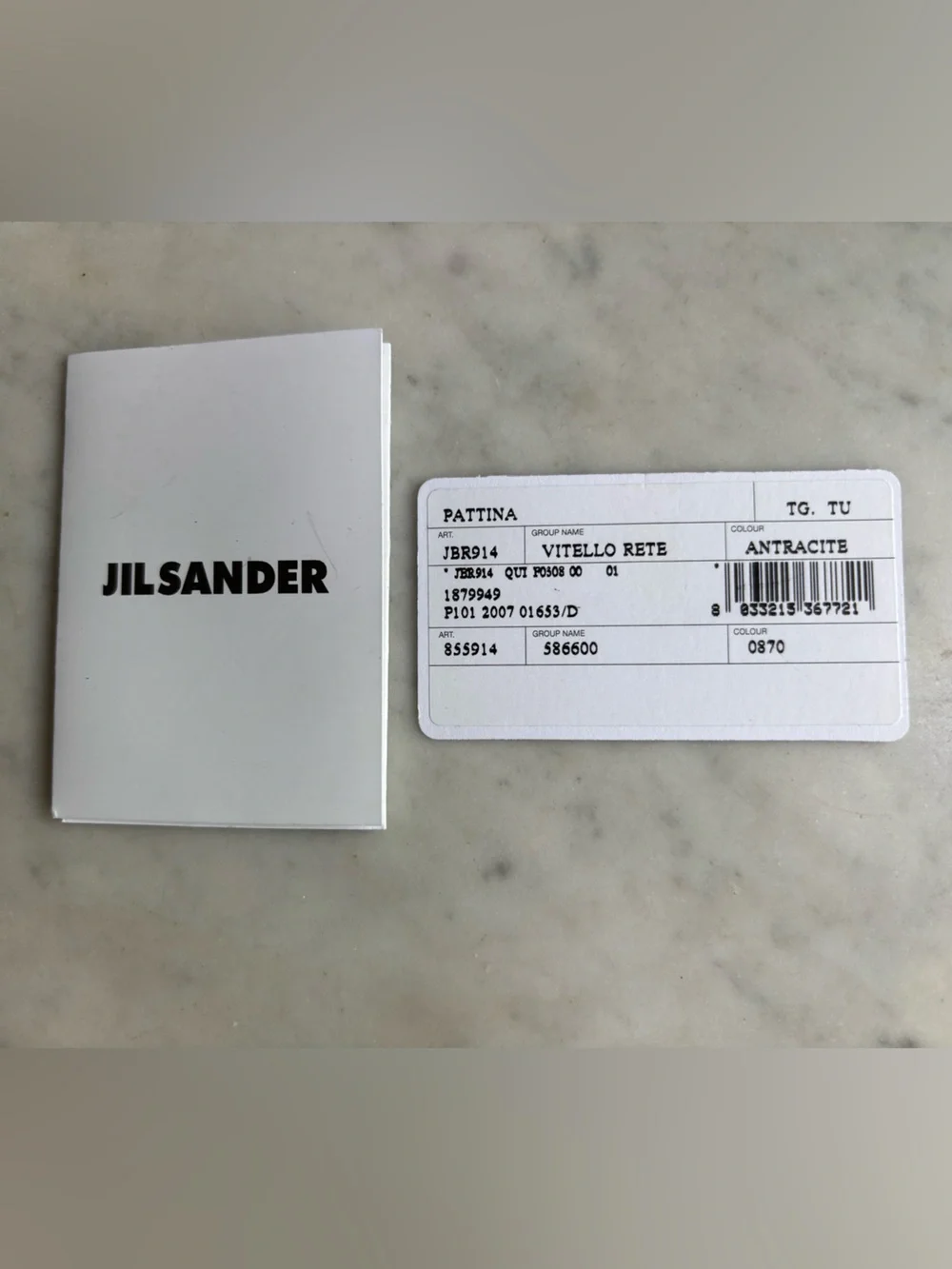 Jil Sander Metallic Silver Woven Top-Handle Satchel